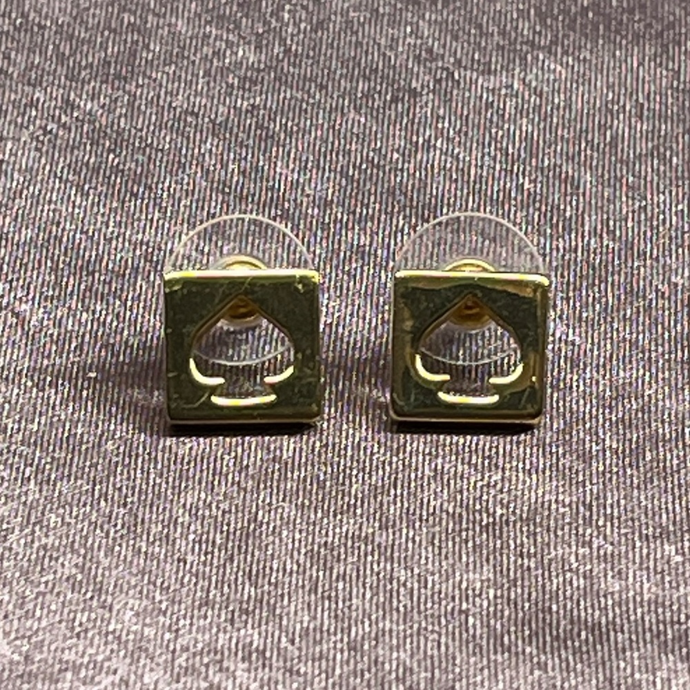 Kate Spade Gold Tone Earrings